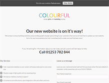 Tablet Screenshot of colourfulthinking.com